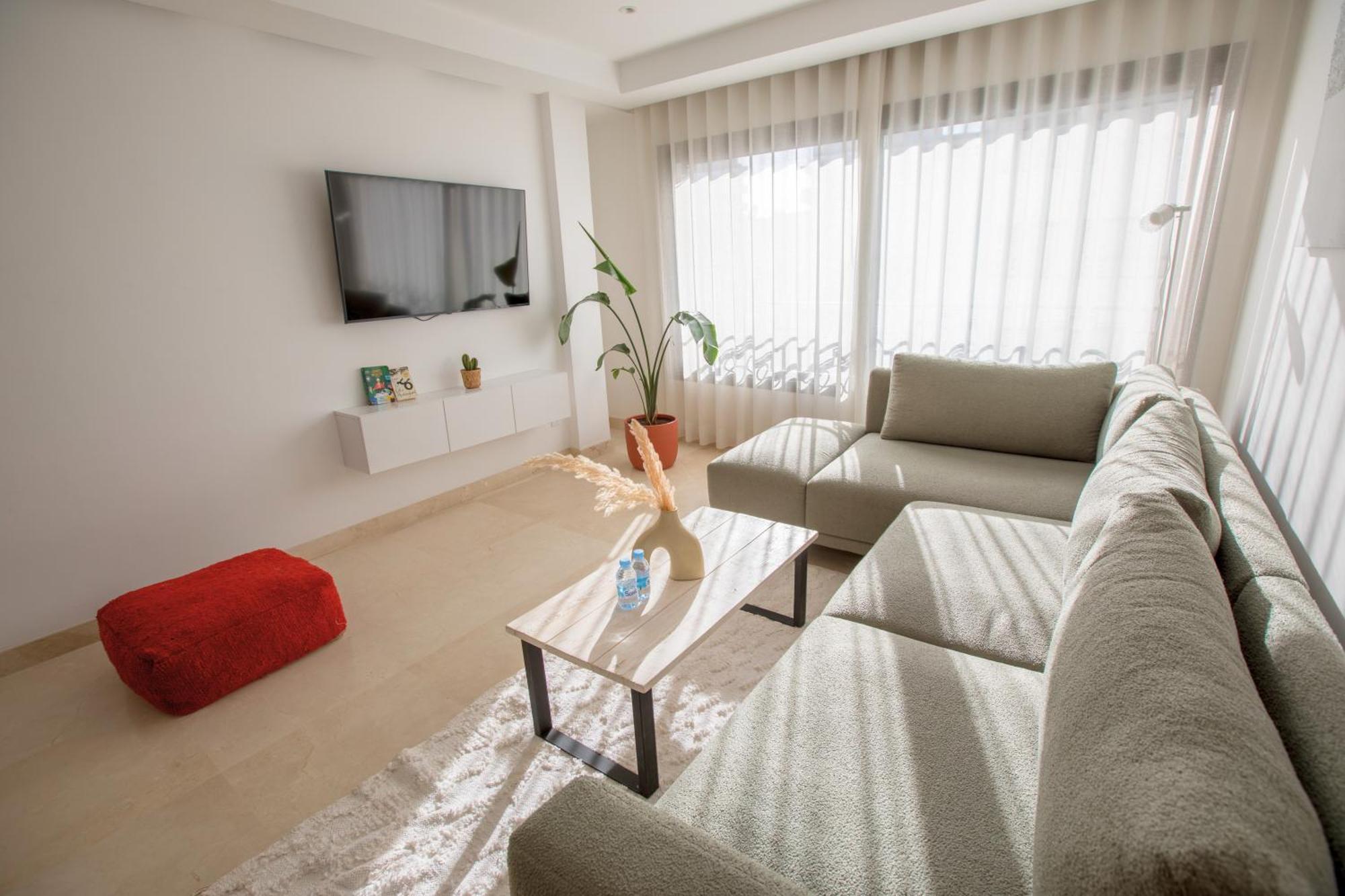 Haut Standing 2-Bedroom Apartment In Gauthier Casablanca Bagian luar foto